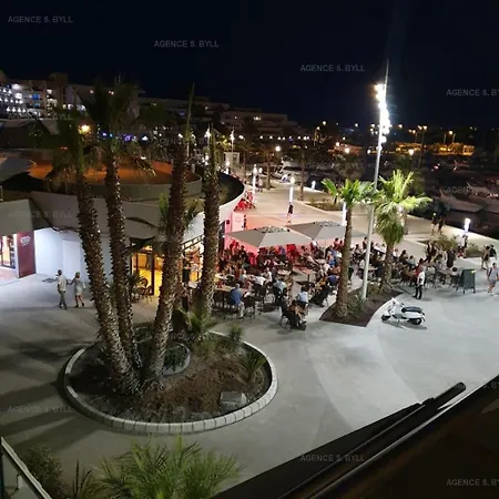 583 Grand 2 Pers Port Ambonne Terrasse Lägenhet Agde